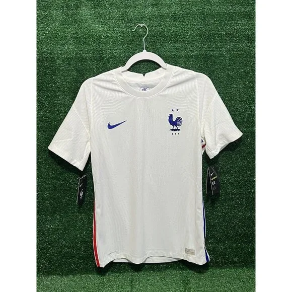 Nike FFF Vapor Match Away Vaporknit Soccer White France CD0599-100 Men’s Size M - Picture 1 of 7